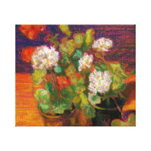 Flores Impressão Em Canvas