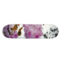Flores na árvore skates