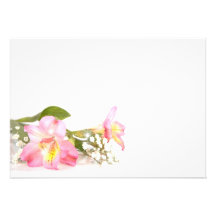 flower convite personalizado