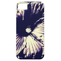Flower.jpg azul iPhone 5 capas