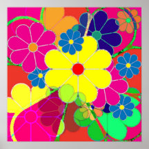 flower power pôsteres