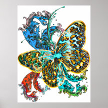 Flutterby Posteres