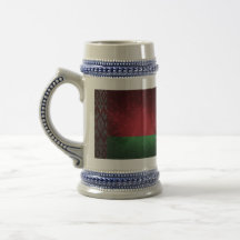Fogo-de-artifício da bandeira de Belarus Caneca