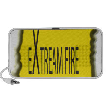 Fogo extremo caixinha de som para iPod