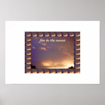 fogo no por do sol posters