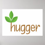 Folha Hugger Pôsteres