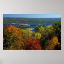 Folha Salem novo do reservatório de Quabbin Posters
