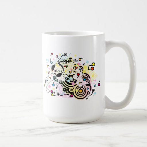 Fones de ouvido caneca