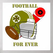 Football for ever pôsteres