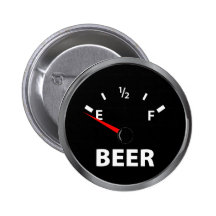 Fora do calibre de combustível da cerveja botons
