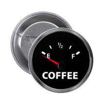 Fora do calibre de combustível do café boton