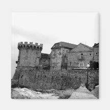Fortaleza do beira-mar em Korcula Ima