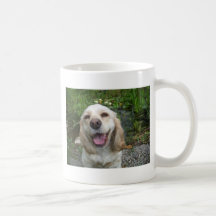 Foto de cocker spaniel caneca