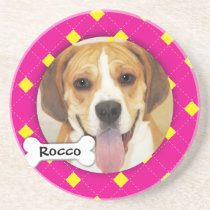 Foto personalizada do cão de Argyle porta-copos