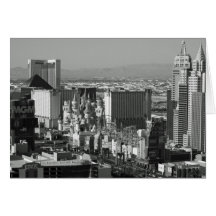 Foto preto e branco de Las Vegas Cartoes
