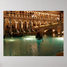 Foto Venetian de Las Vegas do hotel Poster