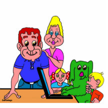 Fotoescultura familia de Grin el perrito verde Esculturas Fotográficas