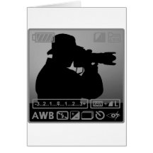 Fotógrafo Cartão