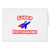 Fotógrafo super cartão