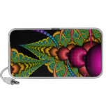 Fractal abstrato - jogo do grânulo de vidro - auto caixinha de som para laptop