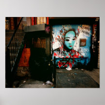 Fragmentos urbanos - arte da rua - Nova Iorque Impressão