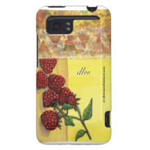 framboesa que carimba o caso vívido do htc da ediç HTC vivid capas