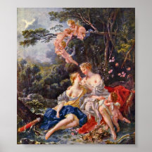 Francois Boucher - Jupiter e Callisto Poster