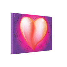 FreeVector-Beautiful-Heart-Vector.ai Impressão De Canvas Esticadas