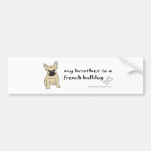 FrenchBulldogFawnBrother Adesivo
