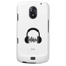 Freqüência DJ dos fones de ouvido Capa Galaxy Nexus