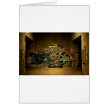 Fresco, Funky, elegante, retro, legal Cartões