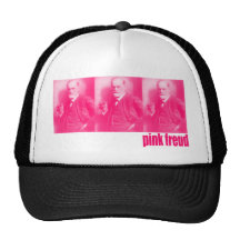 Freud cor-de-rosa bonés