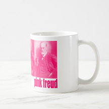 Freud cor-de-rosa canecas