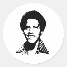 Frobama retro adesivo