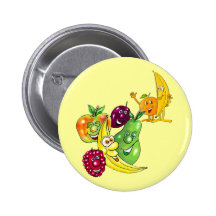 Fruta nutritiva saudável botons