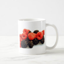 frutas e frutas caneca