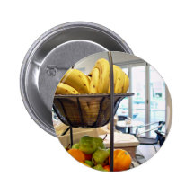 Frutas frescas no café boton