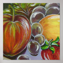 Frutificam as canvas impressas posters