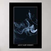 FUMO PHOTOGRAHY, ALICE MARY HERDEN POSTER
