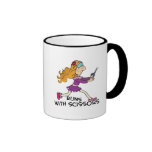 funcionamentos com menina das tesouras caneca