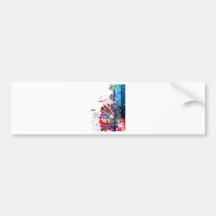 fundo abstrato da flor adesivos