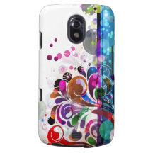 fundo abstrato da flor capa samsung galaxy nexus