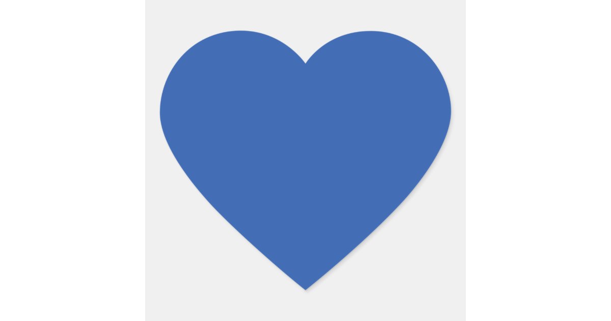 Fundo azul liso adesivo coraç u00e3o Zazzle Aparador De Madeira Branco ~ Fundo azul liso adesivo coraç u00e3o Zazzle