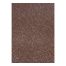 Fundo de couro convites personalizados