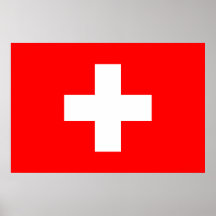 Fundo editável, a bandeira da suiça poster