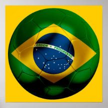 Futebol de Brasil Pôsteres