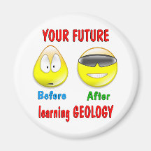 Futuro da geologia imãs de geladeira