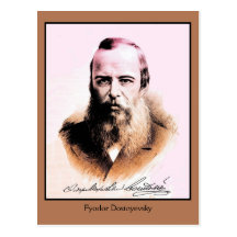 Fyodor Mikhailovich Dostoyevsky Cartões Postais