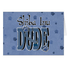 GAJO de Shiba Inu Cartao