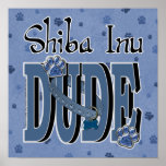 GAJO de Shiba Inu Posteres
